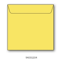 konvolut papperix kvadratisk 16,5x16,5cm gul
