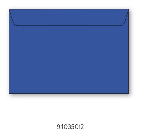 Papperix C4 konvolut 5/pk. klarblå
