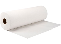 Lejepapir 1-lags 200m x 48,5 cm Ø18cm, grå, genanvendt papir, uperforeret