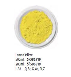 Pigment farve 500 gr. Lemon yellow