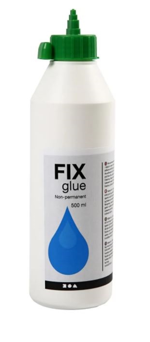 Lim Fix Glue 500ml. Non-Permanent klæber