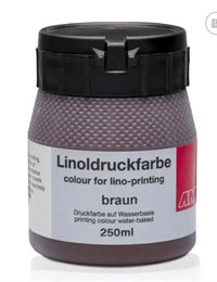 Linoleumstrykfarve Lino 250 ml.