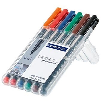 Lumocolor 314WP-6  Staedtler