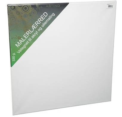 Malerlærred Artino 80x80 cm  330gram lærred
