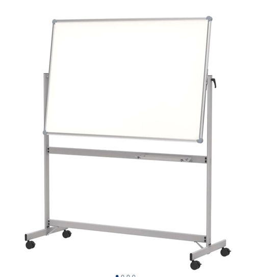 Whiteboard tavle PRO mobile 100 x 150cm - skrive på begge sider