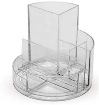 Maul desk organizer, penneholder m.m. - transparent