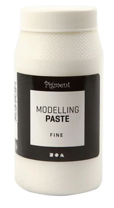 Modellingpasta Pigment 500 ml. - fin el. grov