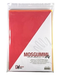 Mosgummi A4 mix m/10 farver
