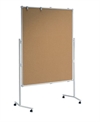 opslagstavle Kork/Kork mobil 150 x 120cm  eller 120 x 150cm  "fragtfri levering"