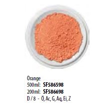 Pigment farve 500 ml. Orange