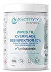 Bactitox Wipes til overfladedesinfektion 80% (100 stk/boks) (udsolgt - kommer januar 2022)