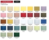Passepartout Basics Crescent hvid kærn Farvede ark 1,7 mm 81 x 102 cm