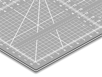 Skæreplade Patchwork 47,5x 65 cm x 3mm tykkelse farve grå