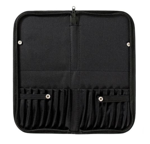 Penalhus til pensler m.m. 19 x 38 cm farve sort