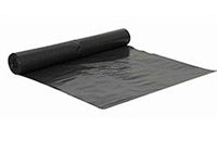 Affaldssæk sort plast, 100l, 70x110cm,  45my, 10pr. rl.