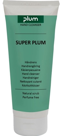 Håndrens, Plum Super 250 ml hvid uden farve parfume og opløsningsmidler