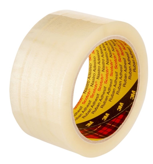 3M Scotch 371 pakketape klar 50mm x 66m - hotmelt