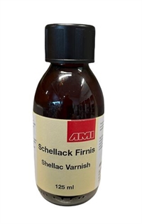 Shellac Varnish - lak til Bladmetal/Slagmetal 125ml.