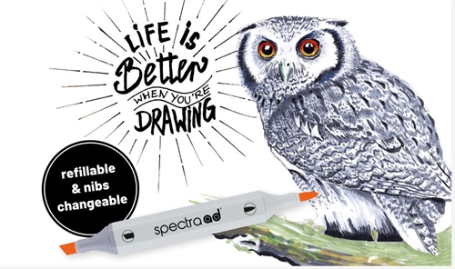 Spectra AD marker - sæt med 48 penne