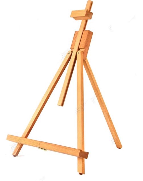 Staffeli  38x31x47cm bøgetræ-Max højde 70 cm. 