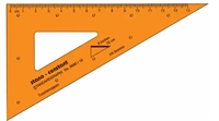 Standardgraph 60graders trekant 20cm med tuschknopper