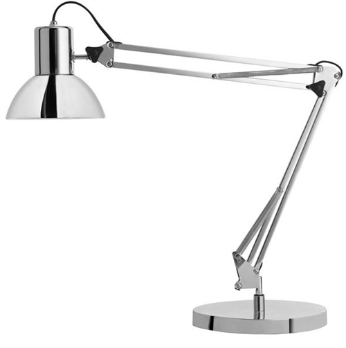 Unilux bordlampe Success 80  farve sort eller sølv