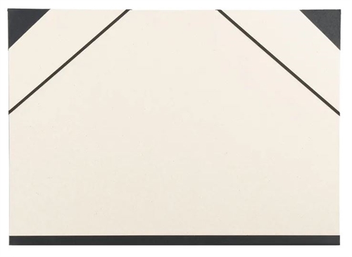 Clairefontaine tegnemappe 44610C grå 35 x 50 cm karton med elastik