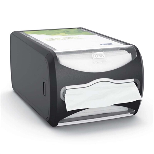 Tork Xpressnap serviet-dispenser 272511 til interfoldede servietter N4, sort