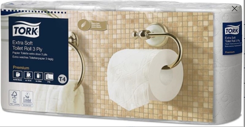 TORK toiletpapir 110319 - gl Lotus nr. N94150 extra Soft toiletpapir ,3 lags