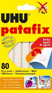 UHU TAC patafix puder 80 stk pr. pakke