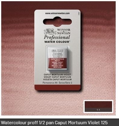 Winsor Newton Watercolour proff. 1/2 pans    Prisgruppe 2