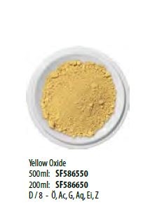 Pigment farve 500 ml. Yellow Oxide